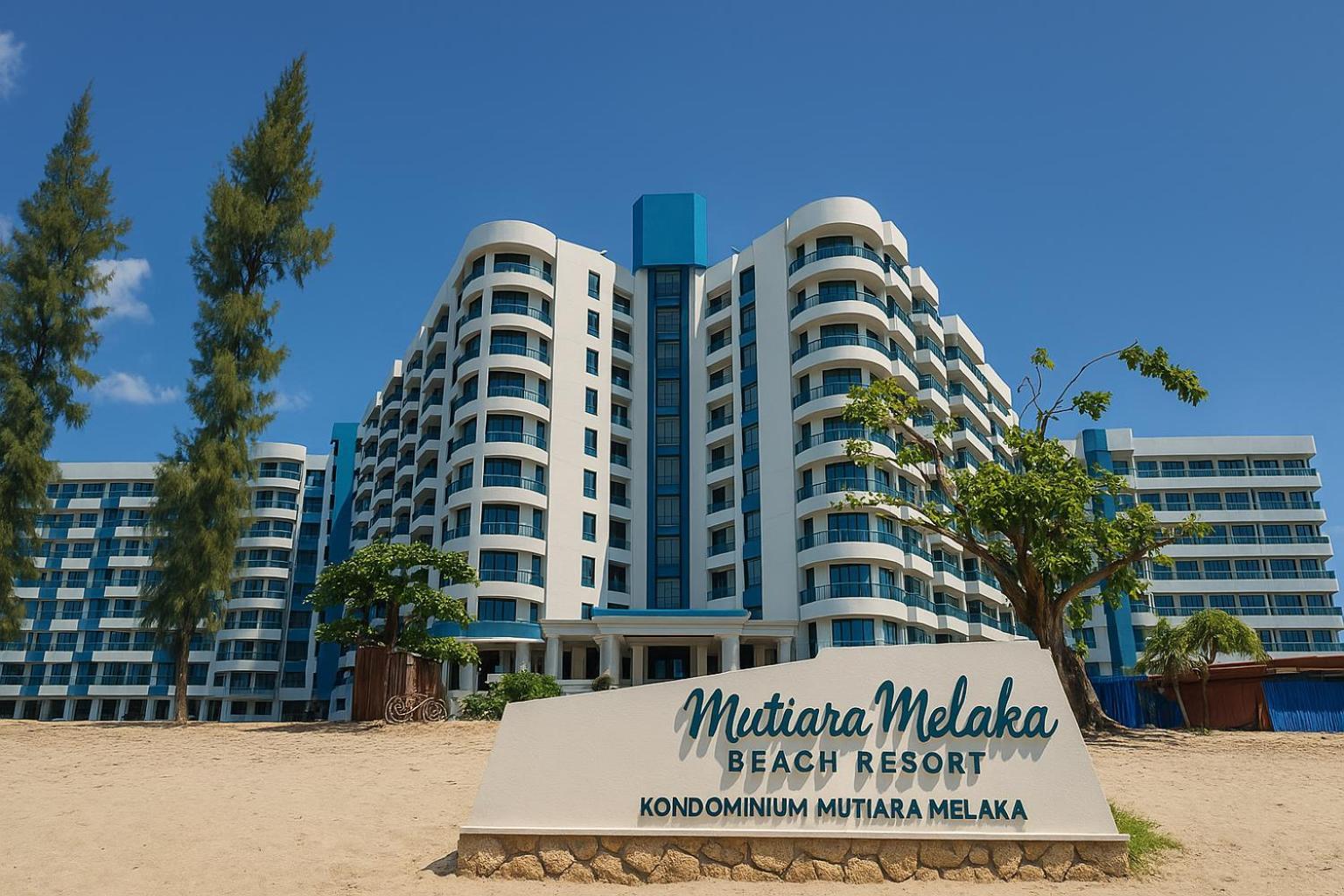 Mutiara Melaka Beach Resort By Glex Tangga Batu Eksteriør billede